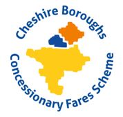 Cheshire Boroughs Concessionary Fares Scheme Logo